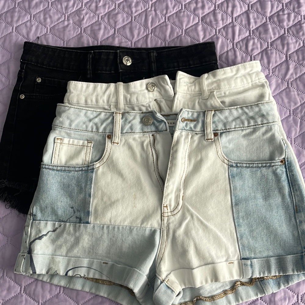 Bundle of 3 Short Shorts